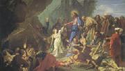 Jean-Baptiste Jouvenet The Resurrection of Lazarus (mk05) France oil painting artist